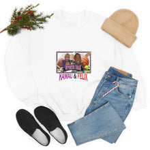 Load image into Gallery viewer, ***NEW Sports talk With Kamau & Felix Unisex Heavy Blend™ Crewneck Sweatshirt