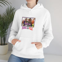 Load image into Gallery viewer, ****NEW Sports Talk with Kamau & Felix Unisex Heavy Blend™ Hooded Sweatshirt