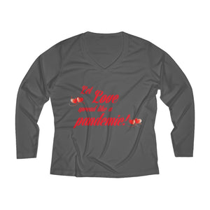 Women's Long Sleeve Performance V-neck Tee