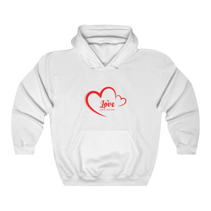 Love Front And Center Unisex Heavy Blend™ Hooded Sweatshirt