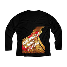 Load image into Gallery viewer, Women&#39;s Long Sleeve Performance V-neck Tee