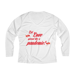 Women's Long Sleeve Performance V-neck Tee